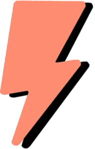 a simple graphic featuring a fork with a protein bar or a muscle symbol